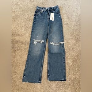 Zara denim size 4